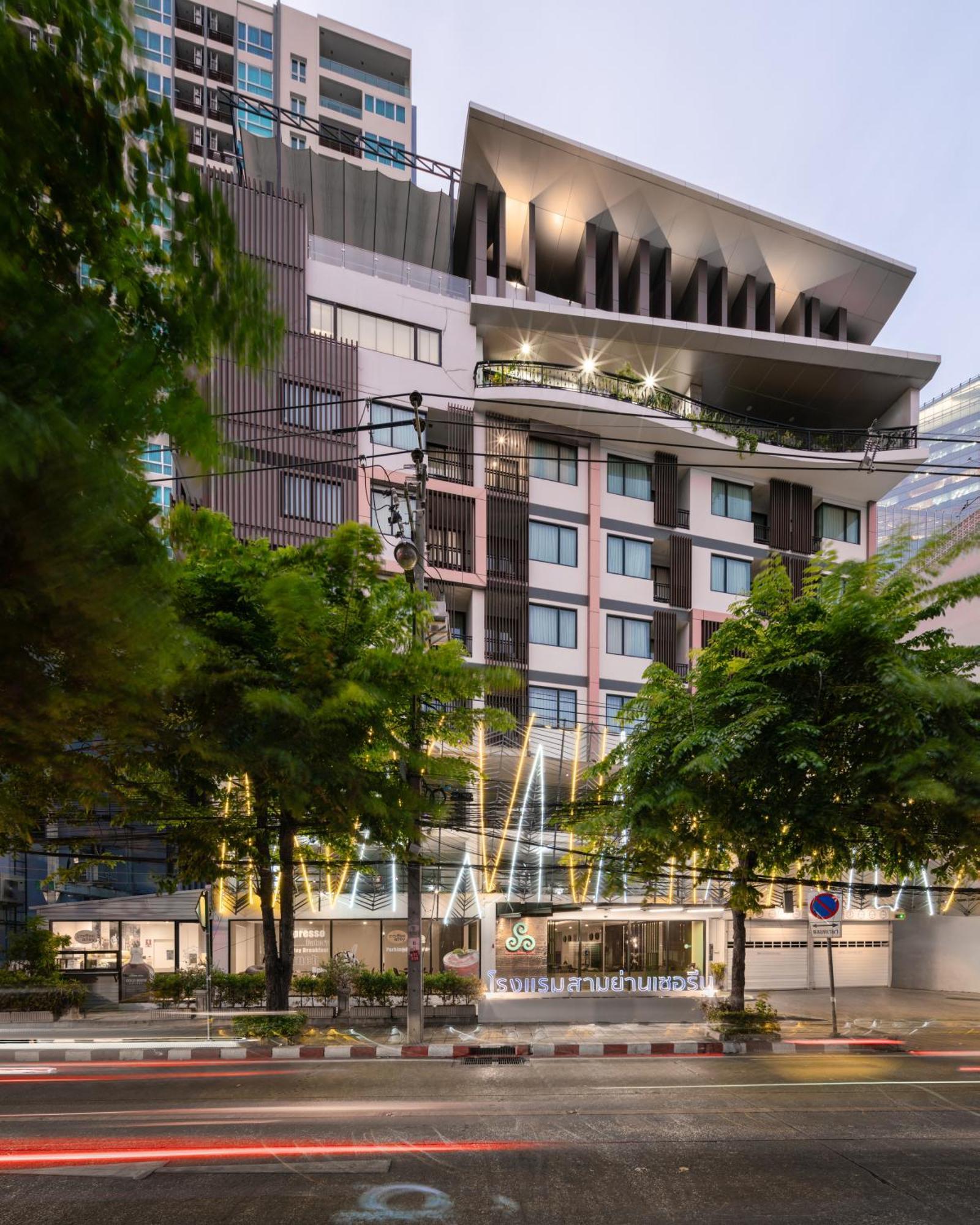 Samyan Serene Hotel Bangkok Exterior photo